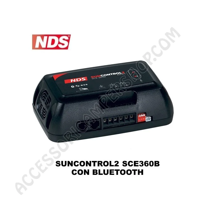 Regolatore di carica solare NDS 360W MPPT | Accessoricampershop.com