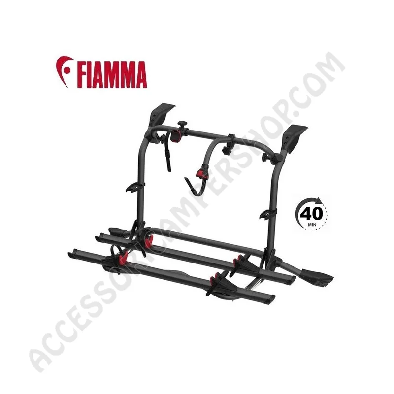 Porta-bici Fiamma Carry-Bike VW T6 Pro Deep Black | Accessoricampershop.com