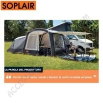 Veranda Pneumatica Gonfiabile TILIA AIR per Minivan | Accessoricampershop.com