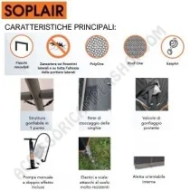 Veranda Pneumatica Gonfiabile LANTANA AIR SOPLAIR | Accessoricampershop.com