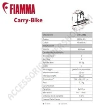 Porta-bici Fiamma Carry-Bike VW Caddy 2016-2020 | Accessoricampershop.com