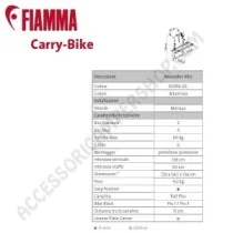 Porta-bici Fiamma Carry-Bike Mercedes Vito | Accessoricampershop.com