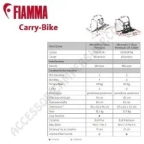 Porta-bici Fiamma Carry-Bike Mercedes V Class E-Bike | Accessoricampershop.com