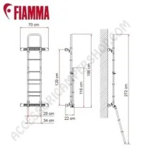 Scala Estrema DELUXE DJ per Furgonati | Accessoricampershop.com