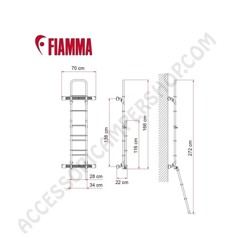 Barre di Fissaggio Deluxe per VW Crafter | Accessoricampershop.com