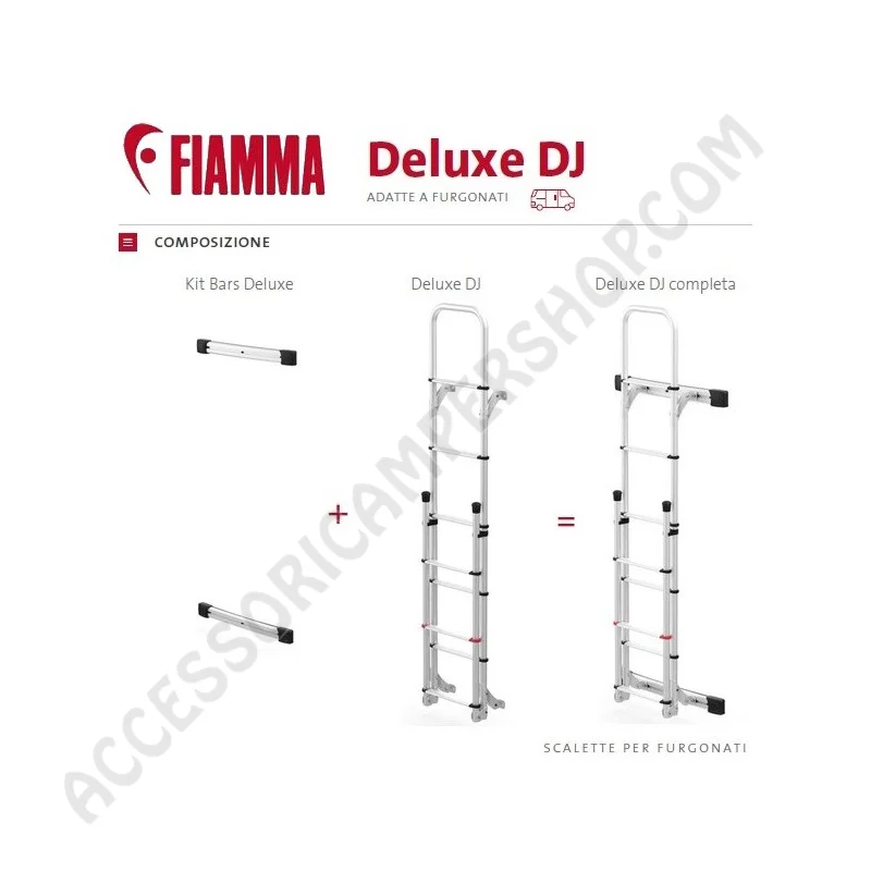 Kit Bars Deluxe per Transit | Accessoricampershop.com