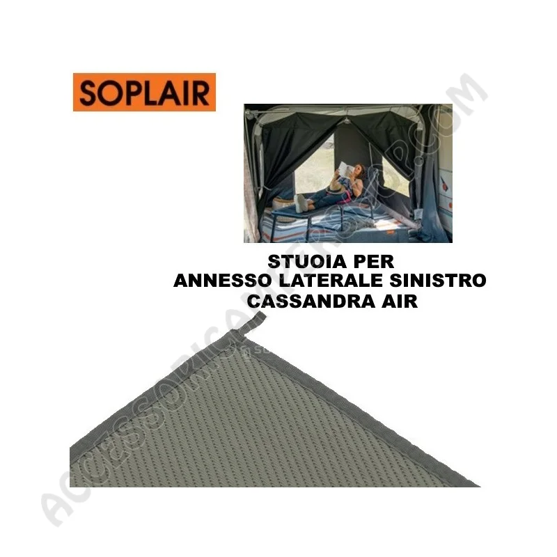 Stuoia Annesso Laterale Sinistro Veranda Cassandra Air | Accessoricampershop.com