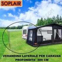 Verandina Laterale Soplair Kara 300 cm | Accessoricampershop.com