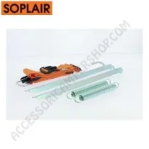 Kit Cinghie di Tensionamento Arancioni per Veranda | Accessoricampershop.com