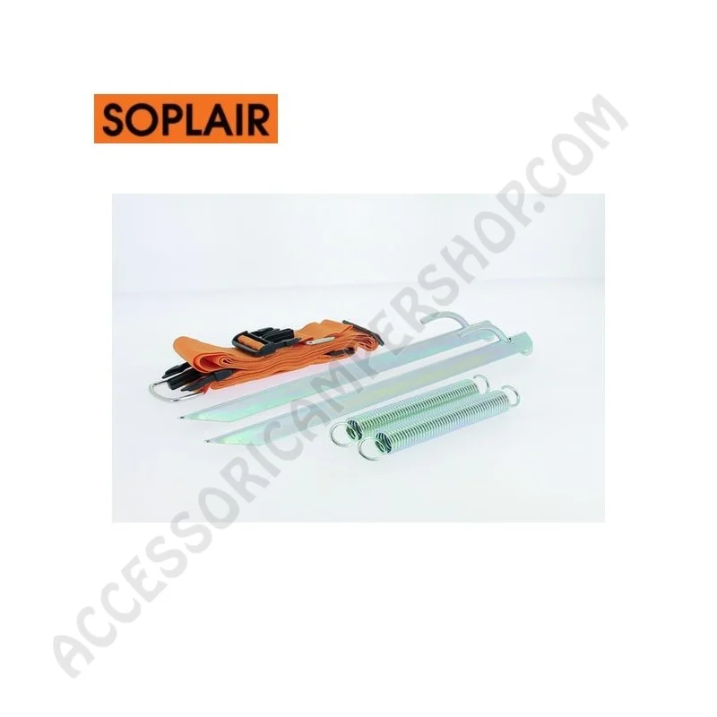 Kit Cinghie di Tensionamento Arancioni per Veranda | Accessoricampershop.com