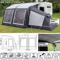 Tenda Veranda Gonfiabile Sportlite Air 320 | Accessoricampershop.com