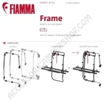 Porta-Bici Fiamma Carry-Bike Frame Anodizzato | Accessoricampershop.com