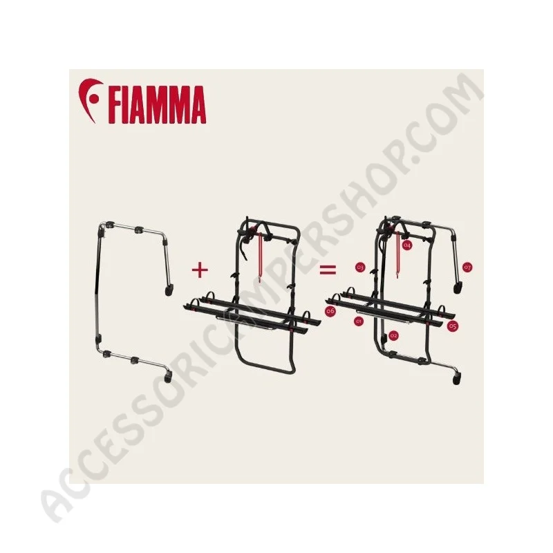 KIT FRAME DUCATO per porta-bici Fiamma | Accessoricampershop.com