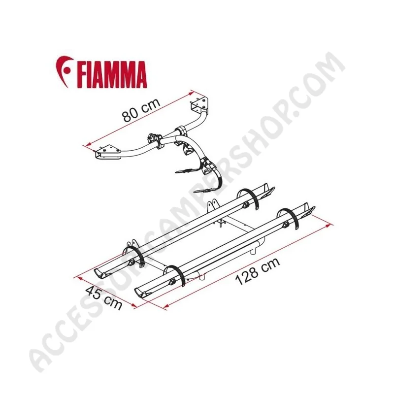 Porta-bici Carry-Bike Garage Standard Fiamma | Accessoricampershop.com