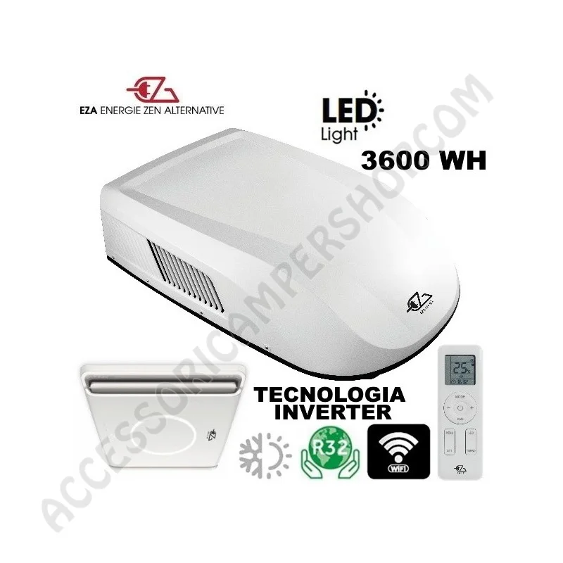 Condizionatore Inverter 3600 WH per Camper | Accessoricampershop.com