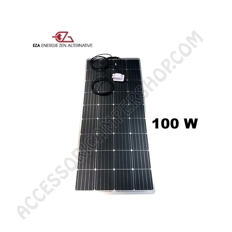 Kit Pannello Solare Flessibile 100W con Regolatore MPPT | Accessoricampershop.com