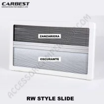 Oscurante Zanzariera Finestra Scorrevole Carbest | Accessoricampershop.com