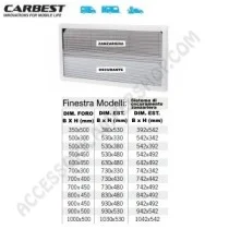 Oscurante Zanzariera Carbest per Finestra Camper | Accessoricampershop.com