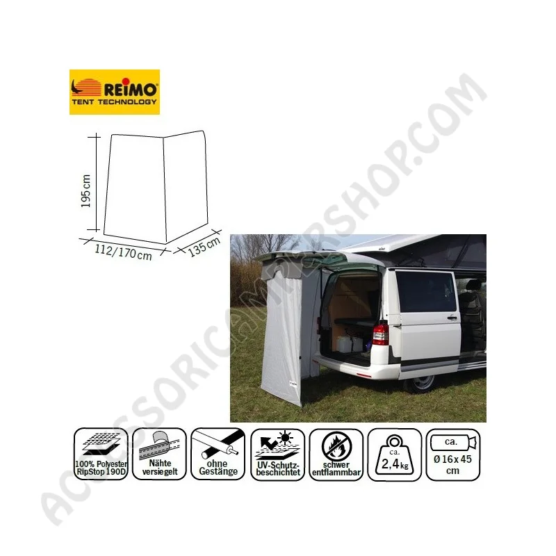 Tenda Posteriore Multiuso Instant Reimo VW T5 | Accessoricampershop.com
