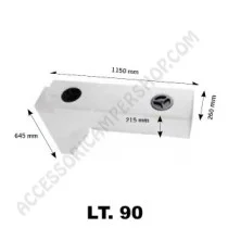Serbatoio sagomato per passaruta furgoni van lt. 90 | Accessoricampershop.com