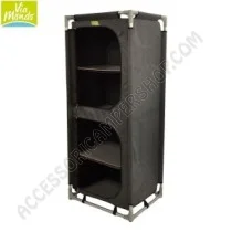 Armadio Mobile Ripostiglio 4 Ripiani per Campeggio | Accessoricampershop.com