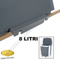 Pattumiera pieghevole 8 litri per camper | Accessoricampershop.com