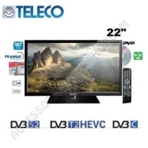 TV LCD A LED HD 22" con DVD e DVB-S2 | Accessoricampershop.com