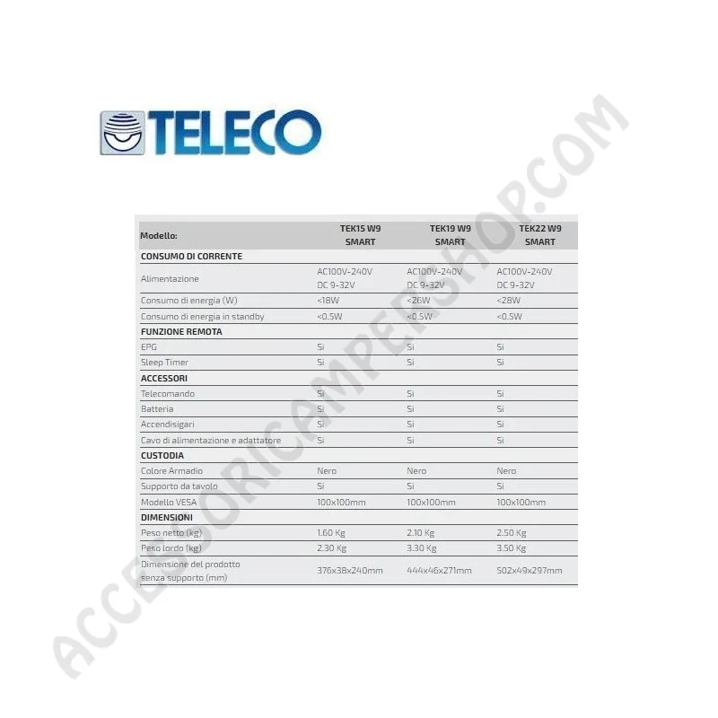 SMART TV 19'' Android per Camper e Caravan | Accessoricampershop.com