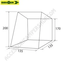 Tendalino Veranda per VW Caddy 4 | Accessoricampershop.com