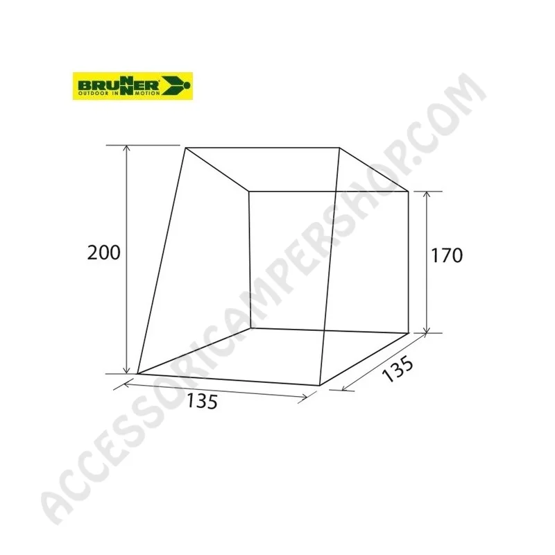 Tendalino Veranda per VW Caddy 4 | Accessoricampershop.com