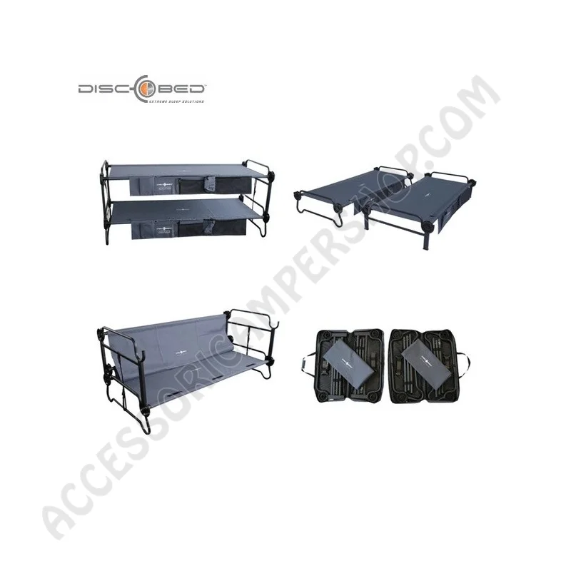Letto da campeggio a castello trasformabile | Accessoricampershop.com