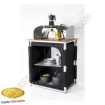 Mobile Porta-Fornello con Dispensa da Campeggio | Accessoricampershop.com