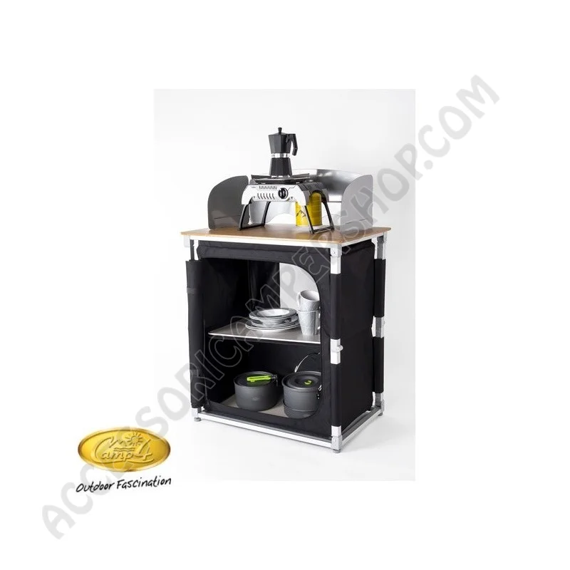 Mobile Porta-Fornello con Dispensa da Campeggio | Accessoricampershop.com