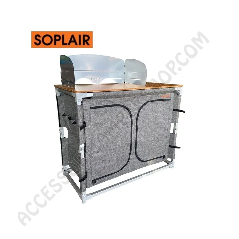 Mobile Porta-Fornello con Dispensa per Campeggio | Accessoricampershop.com