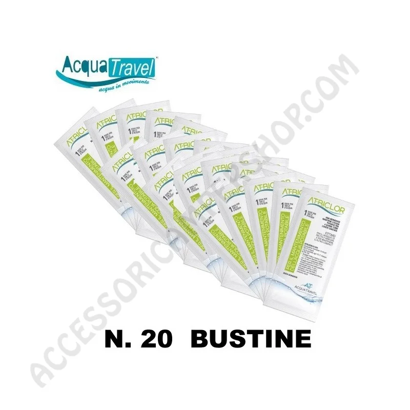 Disinfettante AT-BICLOR per acqua chiara 100L | Accessoricampershop.com