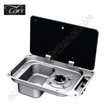 Piano Cottura Gas Combinato con Lavello per Furgoni | Accessoricampershop.com