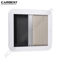 Oblò Carbest 40x40 Grigio con Ventilazione | Accessoricampershop.com