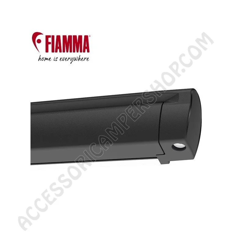 Tendalino Veranda Fiamma F43VAN 300 Deep Black | Accessoricampershop.com