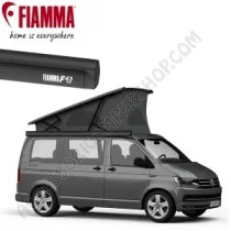 Tendalino Veranda Fiamma F43VAN 300 Deep Black | Accessoricampershop.com