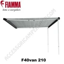 Tendalino F40VAN 210 Deep Black per minivan | Accessoricampershop.com