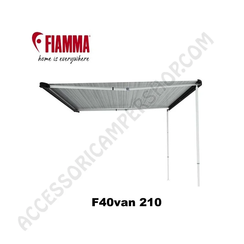 Tendalino F40VAN 210 Deep Black per minivan | Accessoricampershop.com