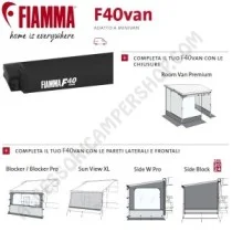 Tendalino F40VAN 210 Deep Black per minivan | Accessoricampershop.com
