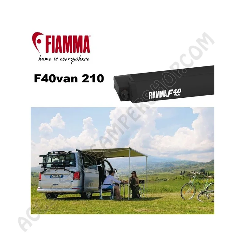 Tendalino F40VAN 210 Deep Black per minivan | Accessoricampershop.com