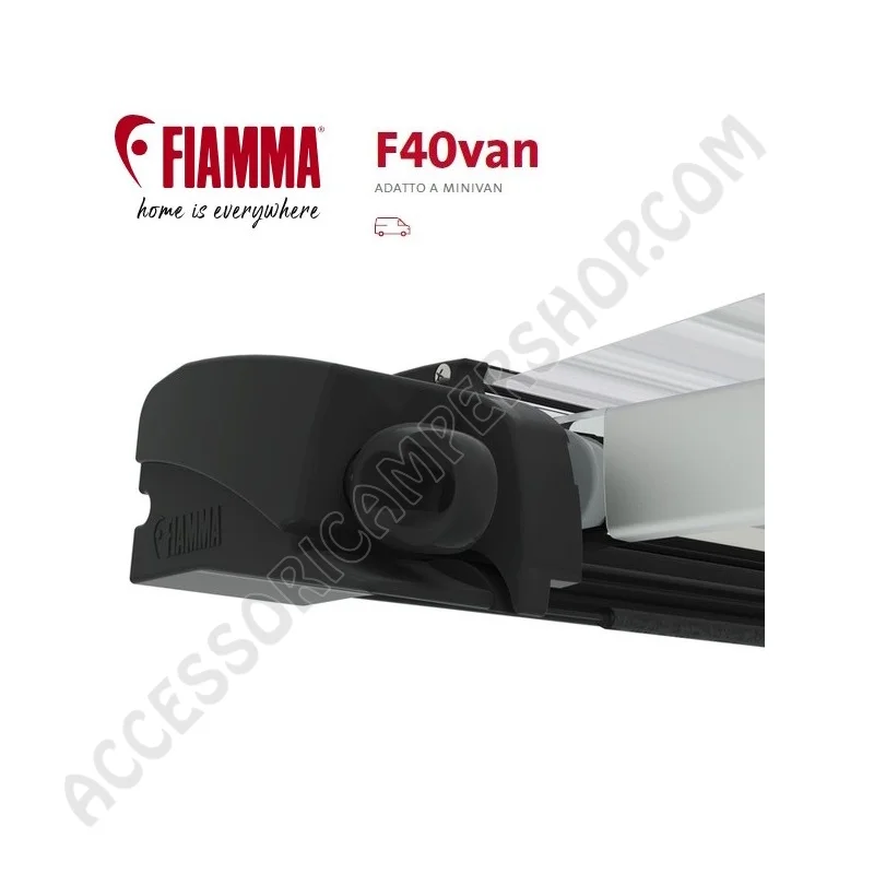 Tendalino F40VAN 270 Deep Black per Minivan | Accessoricampershop.com