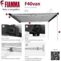 Tendalino F40VAN 270 Deep Black per Minivan | Accessoricampershop.com