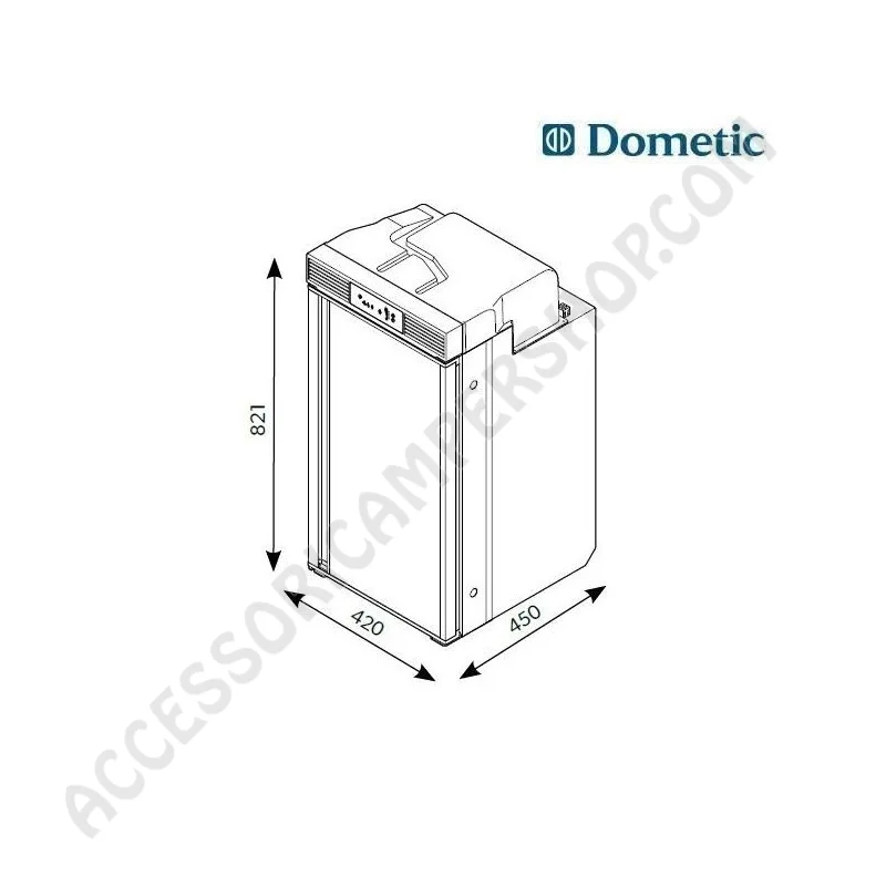 Frigorifero a Compressione RC 10.4T 70 Litri | Accessoricampershop.com