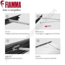 Supporto Braccio Telescopico F80L per Tendalini | Accessoricampershop.com