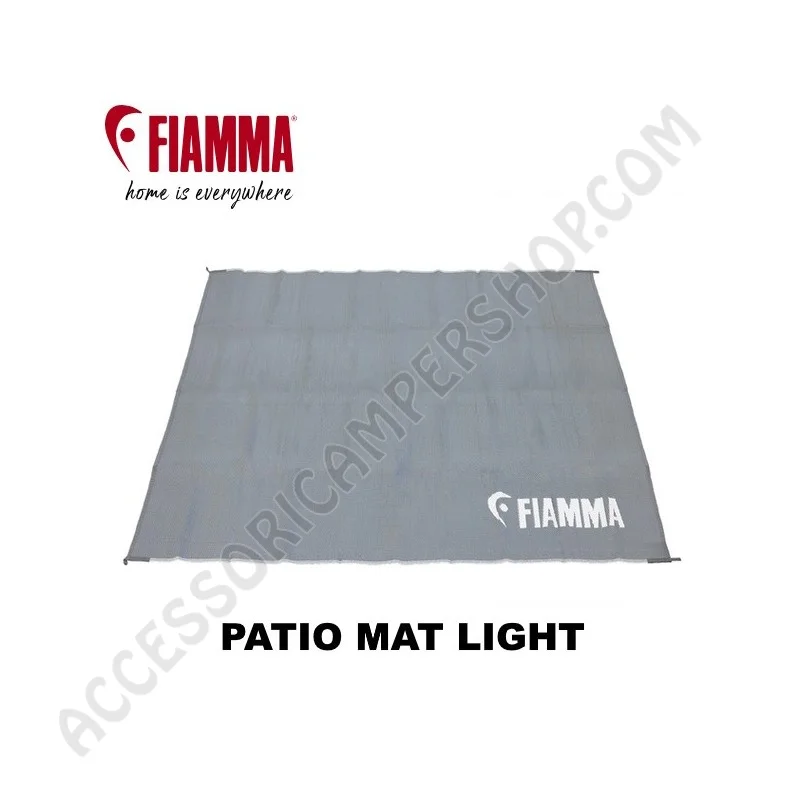 Stuoia Patio Mat Light Fiamma per Campeggio | Accessoricampershop.com