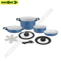 Popote in Alluminio Antiaderente Brunner 7+1 | Accessoricampershop.com