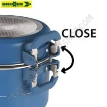 Popote Alluminio Antiaderente Carezza 7+1 Ø 24 | Accessoricampershop.com